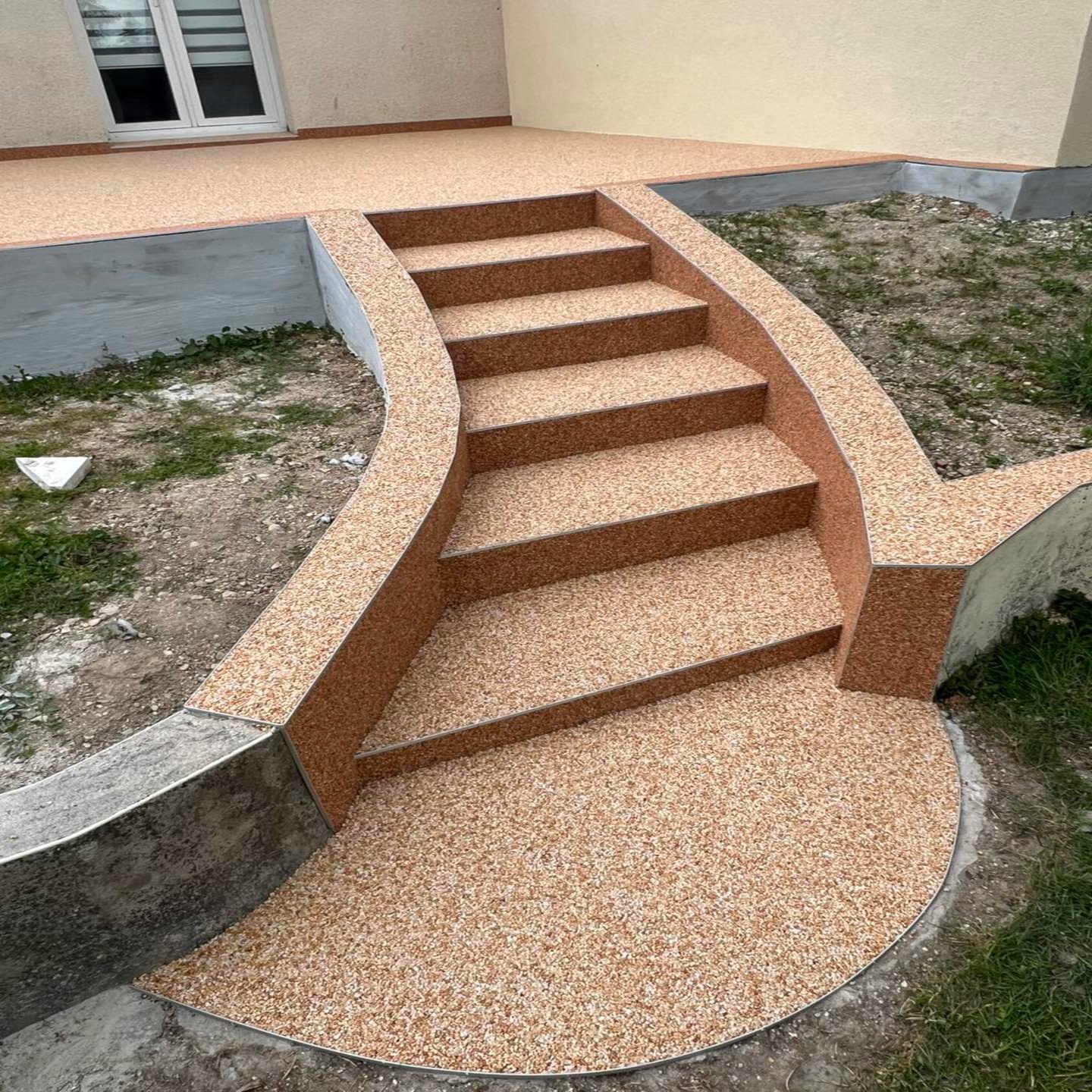 escalier de allées et terrasses chalons en champagne marne